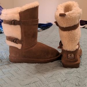 Size 7 bear claw boots